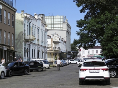 Одна из самых колоритных улиц Владикавказа с немецким названием и немецким храмом
